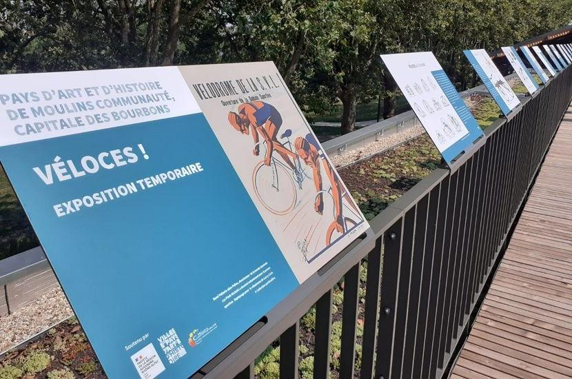 Exposition "Véloces !", Espace patrimoine - Maison de la Rivière Allier (c) Moulins Communauté 23 07 11 expo veloces c moulins communaute 3 copy