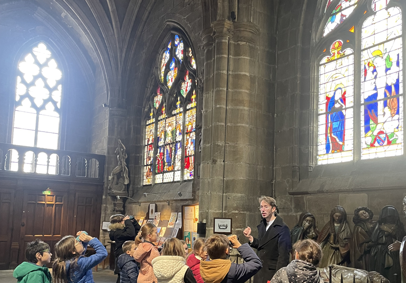 Vitraux cathedrale avril2024